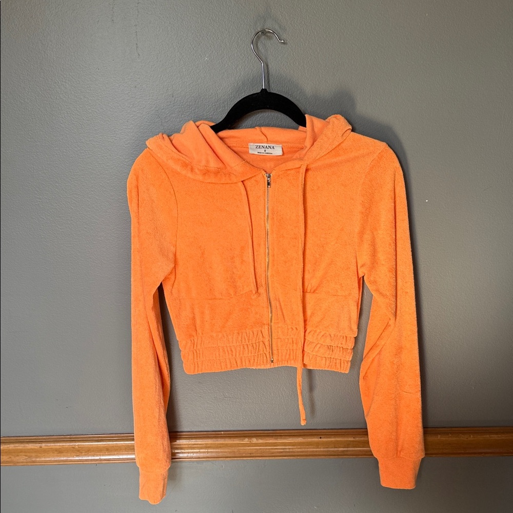 Zenana Outfitters Vibrant Orange Set